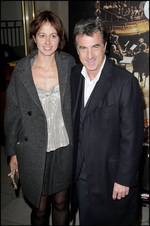 Francois Cluzet & Valerie Bonneton - avant premiere du film ' Le Concert ' au Theatre du Chatelet. © Guillaume Gaffiot/Bestimage