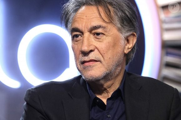 Portrait de Richard Berry sur le plateau de l'émission TV "La Grande Librairie" sur France 5, 17 avril 2019.
