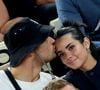 Le couple était apparu à plusieurs reprises en tribunes
Florent Manaudou et sa compagne Lola Dumenil - Les célébrités en tribunes pendant l'épreuve de basketball de Demi-Finale opposant la France à l'Allemagne lors des Jeux Olympiques de Paris 2024 (JO) à l'Arena Bercy, à Paris, France, le 8 août 2024. © Jacovides-Perusseau/Bestimage
