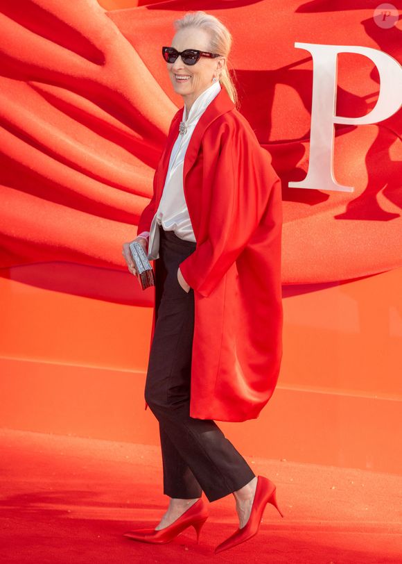 Meryl Streep lors de la première européenne du film "Le diable s'habille en Prada 2" le 22 avril 2026 au cinéma Cineworld Leicester Square à Londres, Angleterre, Royaume-Uni.