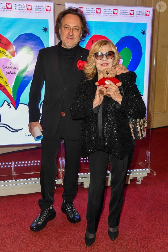 Jean Christophe Molinier et Nicoletta assistent à la Soirée du Cœur, concert de vente aux enchères organisé par Mécenat Chirurgie Cardiaque à la Salle Gaveau le 28 mars 2022 à Paris, France. Photo by Shootpix/ABACAPRESS.COM