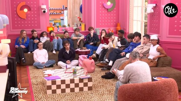 Zoé, Brieuc et Elija sont les trois nommés de cette nouvelle semaine au sein de la "Star Academy". Capture d'écran TF1
