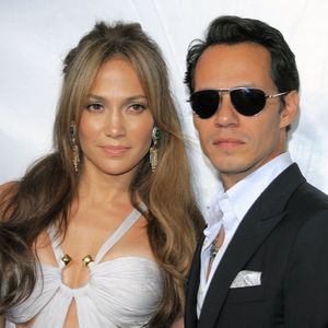 Jennifer Lopez et son ex-mari Marc Anthony. Photo par FAME PICTURES / BESTIMAGE