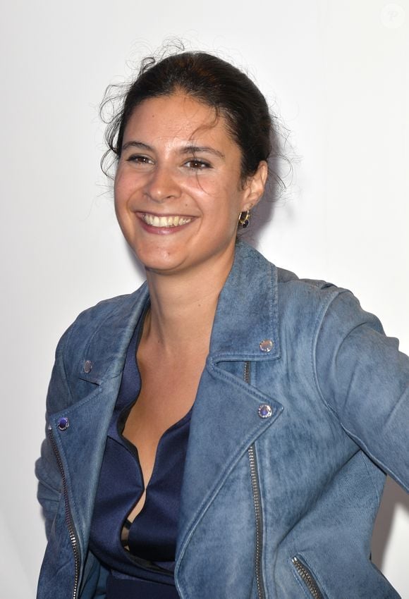Apolline de Malherbe - Conféfrence de presse de rentrée de BFM Tv à Paris le 8 septembre 2017
© Guirec Coadic/Bestimage