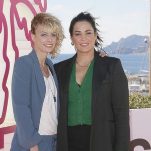 Sara Mortensen, Lola Dewaere de la série ASTRID ET RAPHAËLLE
CANNESERIES SAISON 5 au Palais des Festivals et des Congrès de Cannes, samedi 2 avril 2022. © Christophe Aubert via Bestimage