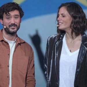 Exclusif -Jérémy Frérot, Laure Manaudou - Surprises - Enregistrement de l'émission "La Chanson secrète 11" à Paris, diffusée le 24 juin sur TF1.  © Cyril Moreau / Bestimage
