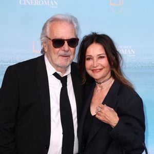 Pierre Arditi et sa femme Evelyne Bouix - Tapis rouge de la soirée d'ouverture de la 7ème édition du festival Cineroman à Nice le 29 septembre 2025. © Dominique Jacovides - Bruno Bebert / Bestimage