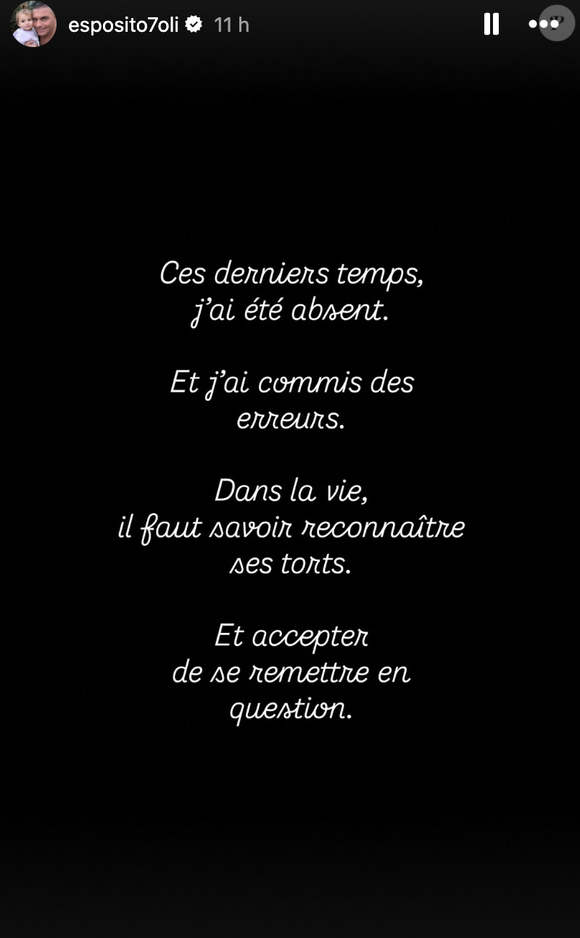 Story Instagram d'Olivier (Familles Nombreuses)