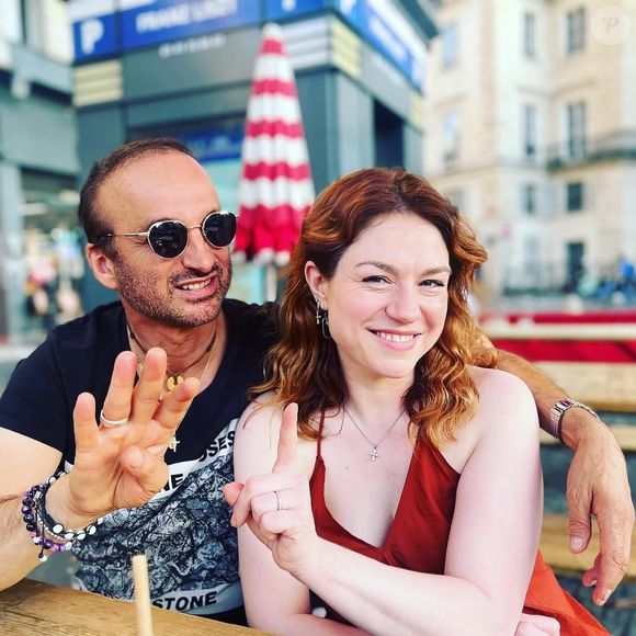 Photos publiées par Michel Ferracci, pour ses premiers mots deux semaines après la mort de sa femme Emilie Dequenne. Message publié sur Instagram le 29 mars 2025.