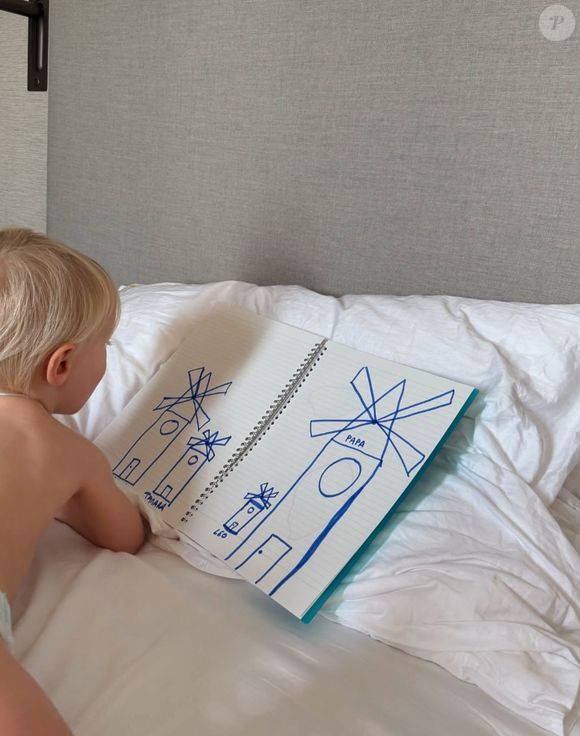 Léo, le fils de Cyril Lignac immortalisé sur Instagram (Capture d'écran).