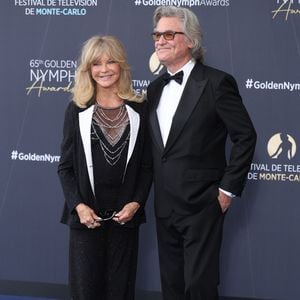 Goldie Hawn et Kurt Russell lors de la cérémonie de clôture du 65e Festival de télévision de Monte-Carlo, le 16 juin 2026.

© Denis Guignebourg / Bestimage