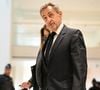 Nicolas Sarkozy et sa femme Carla Bruni - Dernier jour du procès du financement libyen de Sarkozy: ses avocats de l’ancien président vont plaider la relaxe, au tribunal de Paris, France, le 8 avril 2025. © Pierre Perusseau/Bestimage