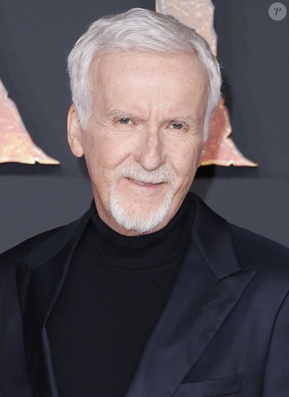 James Cameron à la première de "Avatar : de Feu et de Cendres" à la Seine Musicale à Boulogne Billancourt le 5 décembre 2025. © Christophe Aubert via Bestimage