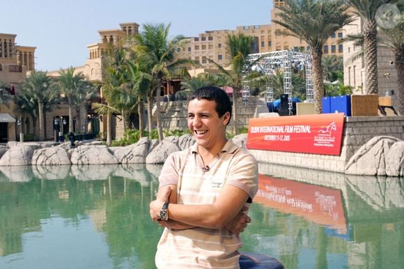 Le chanteur et acteur français Faudel pose au Madinat Jumeirah à Dubaï le 12 décembre 2005. Photo par Balkis Press/ABACAPRESS.COM