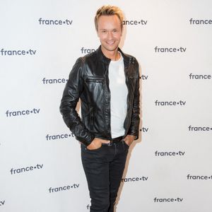 Cyril Feraud lors de la conférence de presse de France Télévision au Pavillon Gabriel à Paris, en France, le 24 août 2021. Photo : Nasser Berzane/ABACAPRESS.COM
