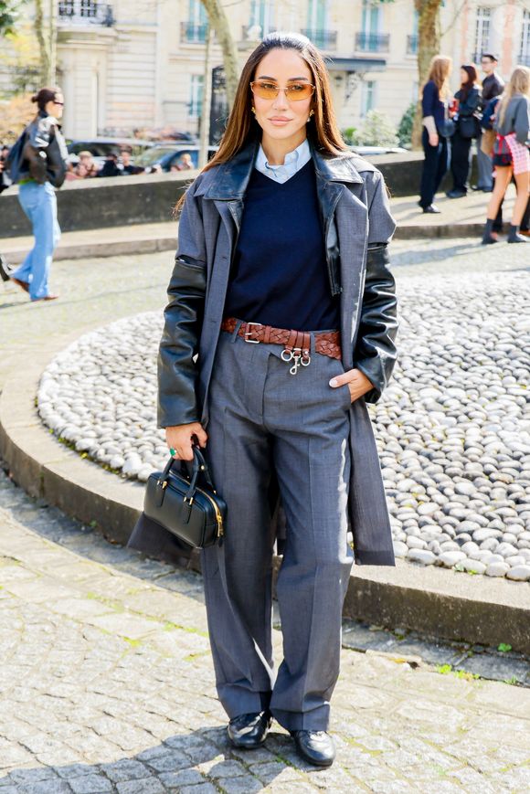 Tamara Kalinic aux arrivées au défilé Miu Miu Collection Femme Prêt-à-Porter Automne/Hiver 2026-2027 lors de la Fashion Week de Paris (PFW) au palais d'lena conseil Economique, social et environnemental, à Paris, France, le 10 mars 2026. © Denis Guignebourg/Bestimage