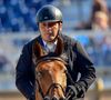 Cavalier accompli, Serge Varsano l’a d’abord conviée au théâtre avant de l’inviter à un week-end enchanteur sur les rives du lac de Côme, en octobre dernier.

Serge Varsano sur Luca Toni lors du Prix Georgette Mag pendant le Longines Paris Eiffel Jumping au Champ de Mars à Paris, France, le 7 juillet 2018. © Pierre Perusseau/Bestimage