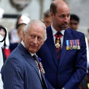 Le roi Charles III d'Angleterre et le prince William, prince de Galles - Westminster Abbey le 8 mai 2025

© Jordan Pettitt/WPA-Pool
