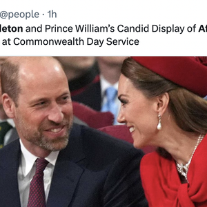 Kate Middleton et William partagent un moment d'affection lors de la journée du Commonwealth, le 10 mars 2025