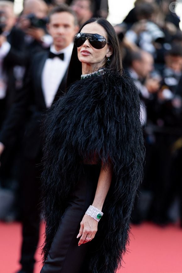 Demi Moore - Montée des marches du film " Fjord " lors du 79ème Festival International du Film de Cannes, le 18 mai 2026. Photo par Jacovides-Moreau / Bestimage