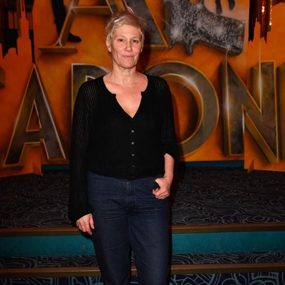 Maïtena Biraben à la générale de la comédie musicale "Al Capone" aux Folies Bergère à Paris le 9 février 2023. © Veeren / B. Rindoff / Bestimage