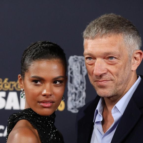 Vincent Cassel et Tina Kunakey lors du photocall lors de la 45ème cérémonie des César à la salle Pleyel à Paris. 

Photo : Dominique Jacovides / Olivier Borde / Bestimage