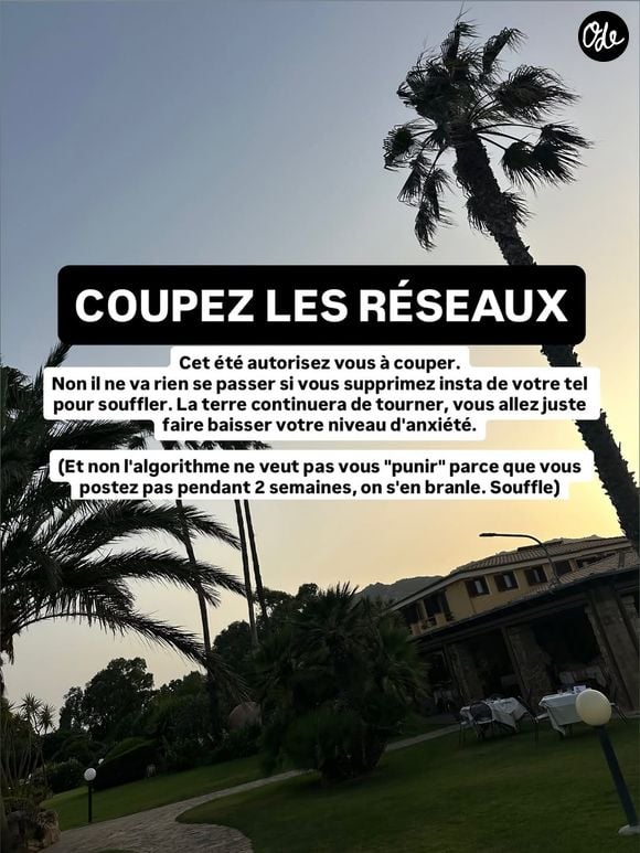 Photo Instagram de @louisechabat dimanche 2 août 2026.