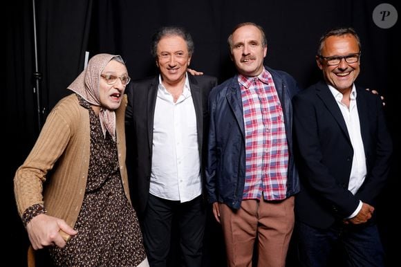 Exclusif - Michel Drucker, les Bodins et Emmanuel Chaunu - Backstage de l'enregistrement de l'émission "La Chanson secrète 8" à la Seine musicale à Paris, diffusée le 4 septembre sur TF1
© Gaffiot-Moreau / Bestimage