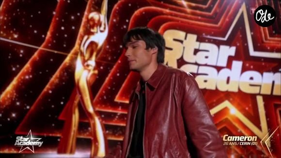 Il veut dépasser ses blocages et apprendre à s'ouvrir aux autres.

Cameron fait partie de la nouvelle promotion de la "Star Academy". Capture d'écran TF1