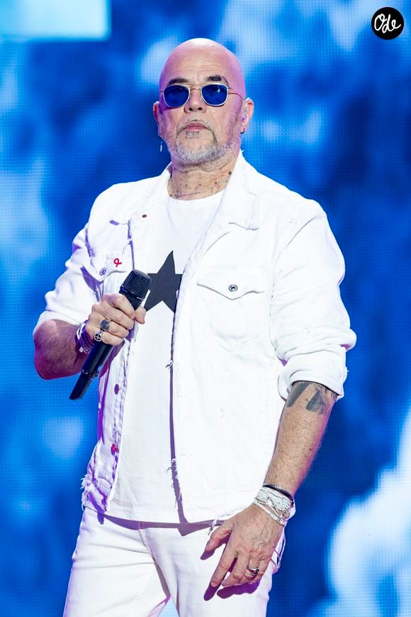 Pascal Obispo lors de l'enregistrement de la soirée "Les 30 ans du sidaction - la soirée événement" au Grand Rex à Paris diffusée le 23 mars 2024 sur France 2".

© Cyril Moreau / Coadic Guirec / Bestimage