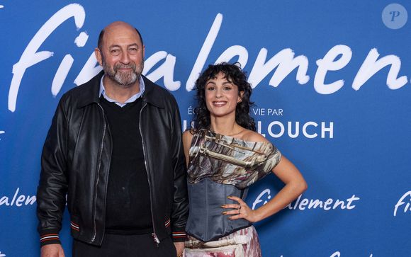 Kad Merad et Barbara Pravi - Avant-première du film "Finalement" de C. Lelouch qui fête son 87ème anniversaire au Grand Rex à Paris le 30 octobre 2024. © Pierre Perusseau/Bestimage