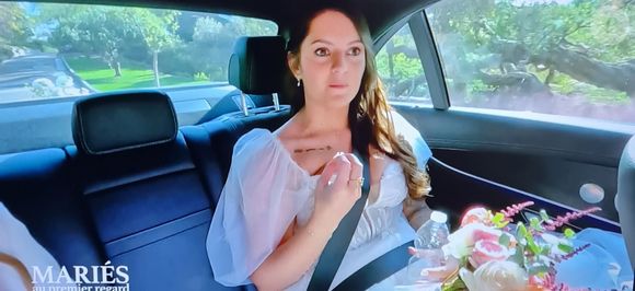 Mallaury lors de l'épisode de "Mariés au premier regard 2025" du 2 juin, sur M6
