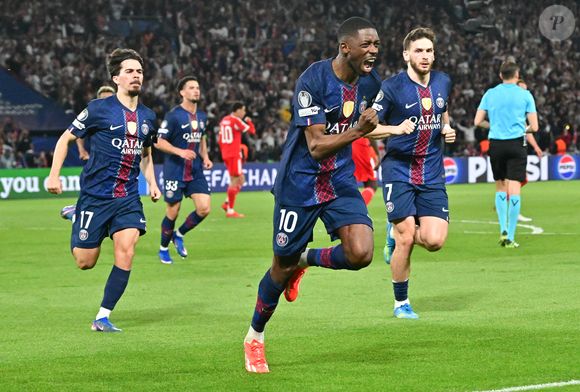 La rencontre a eu lieu mardi 28 avril 2026 
Match aller de la demi-finale de la Ligue Des Champions 2025-2026 (LDC) "Paris Saint-Germain (PSG) - Bayern Munich (5-4)" au Parc des Princes, le 28 avril 2026. © Christian Liewig/Bestimage