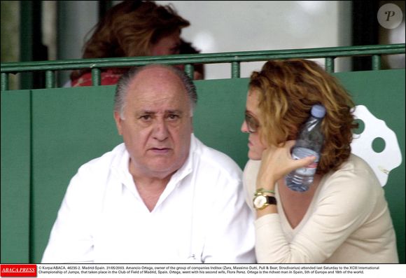Fondateur de la célèbre marque espagnole, Amancio Ortega est l'un des pères de la "fast fashion"./

© Korpa/ABACA. Amancio Ortega, propriétaire du groupe d'entreprises Inditex (Zara, Massimo Dutti, Pull & Bear, Stradivarius) a assisté samedi dernier au XCIII Championnat International de Sauts