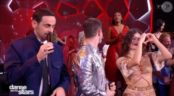Julien Lieb dans Danse avec les stars, capture d'écran TF1