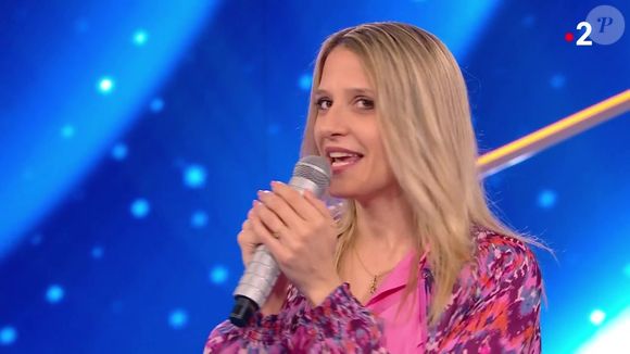 Cindy dans "N'oubliez pas les paroles", sur France 2, le 21 mai 2025