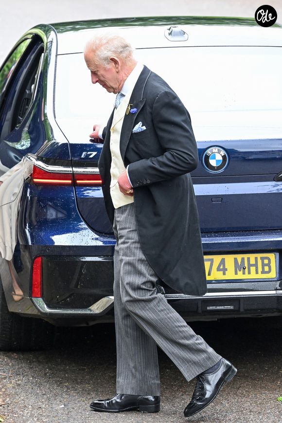 Le roi Charles III d'Angleterre - Mariage royal de Peter Phillips et Harriet Sperling à l'église All Saints' Church de Kemble le 6 juin 2026. Photo : Backgrid UK/ Bestimage