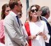 Le fils de Caroline de Monaco a remporté le championnat britannique IRC à bord d’un bateau prénommé Jolt 6
Pierre Casiraghi et sa mère la princesse Caroline de Hanovre lors du relais de la Flamme Olympique des Jeux olympiques d'été de Paris 2024 à Monaco, le 18 juin 2024. Paris se prépare à accueillir les XXXIIIèmes Jeux Olympiques d'été, du 26 juillet au 11 août 2024.
© Claudia Albuquerque / Bestimage