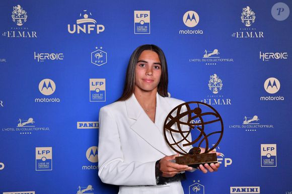 Justine ROUQUET - Photocall de la 34ème édition des Trophées UNFP du Football au Palais Brongniart à Paris le 11 mai 2026. © UNFP / FEP /ICON/PsnewZ/Bestimage