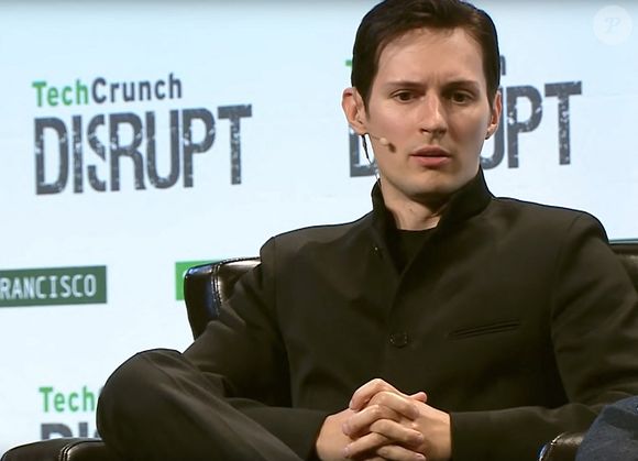 Pavel Durov, franco-russe de 39 ans, fondateur et PDG de la messagerie sécurisée Telegram a été interpellé samedi soir 24 août 2024 à l'aéroport du Bourget en France. © Capture TV via Bestimage