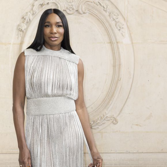 Venus Williams au photocall du défilé de mode Christian Dior Haute-Couture automne-hiver 2024/2025 lors de la Fashion Week de Paris, le 24 juin 2024. 

Photo : Olivier Borde / Bestimage