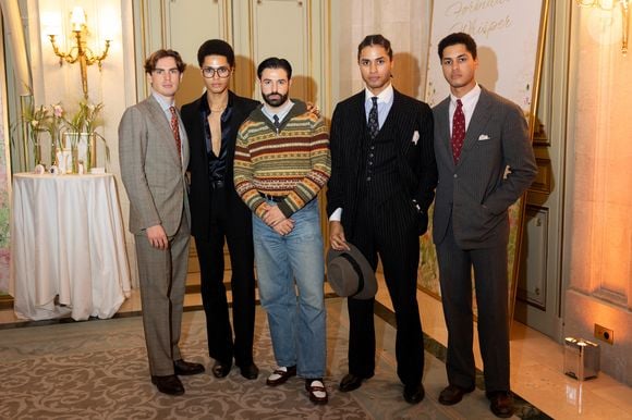 Les distingués à la soirée de lancement du parfum Forbidden Whisper de la maison HFC Paris à l'hôtel Meurice à Paris le 8 octobre 2025.

© Sébastien Frémont / Bestimage