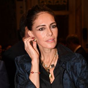 Adriana Abascal au Concert pour la Paix d'Omar Harfouch. Rome, Palais Montecitorio Salle de la Reine "Concert pour la Paix - Omar Harfouch au Parlement Italien". Italie, Rome le 29 avril 2025. Photo par IPA/ABACAPRESS.COM