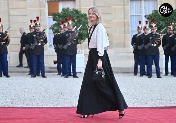 Au cours de ce dîner, on pouvait croiser de grandes figures du monde des affaires

Delphine Arnault - Dîner d'état de l'Elysée pour le président sud-coréen Lee Jae Myung le 8 septembre 2026  © Christian Liewig/Bestimage