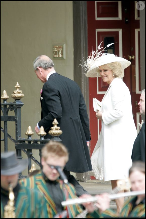 Mariage de Charles et Camilla en avril 2005