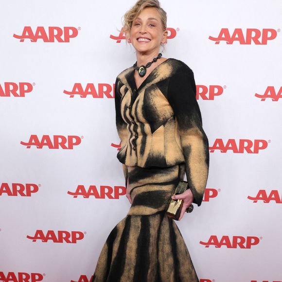 Sharon Stone au 2026 Annual Movies for Grownups Awards with AARP au Beverly Wilshire, A Four Seasons Hotel à Beverly Hills CA, USA le 10 janvier 2026. Photo by Fati S/ABACAPRESS.COM