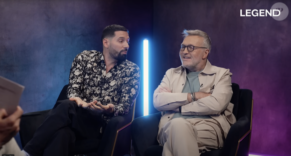 "C'était une bonne surprise (...) Ils étaient contents que j'aie rencontré quelqu'un avec les mêmes valeurs que nous", avait-il confié.

Capture d'écran de l'émission "Legend" sur YouTube.