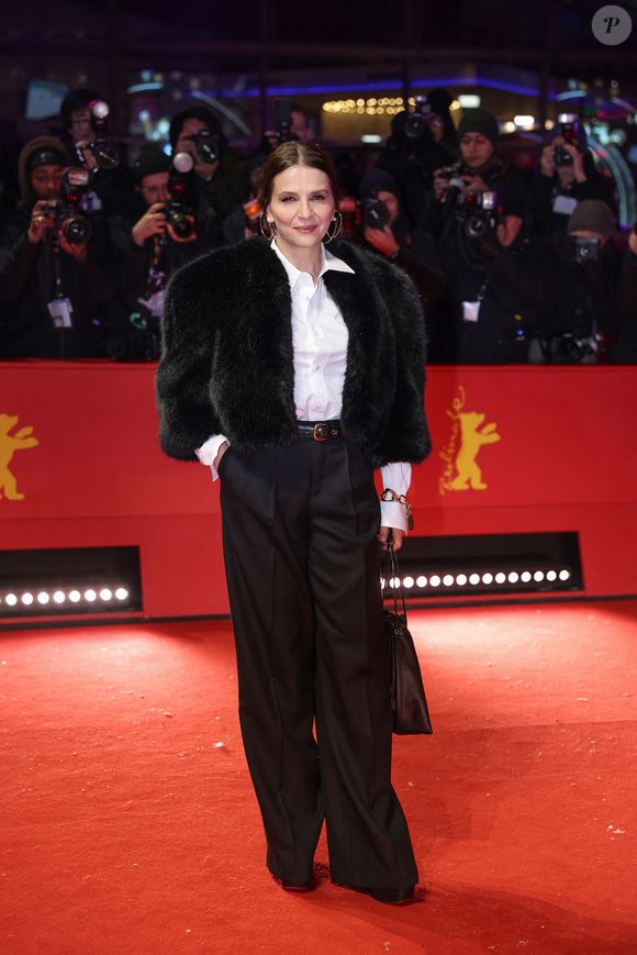 Le 17 février 2026, Berlin, Brandebourg, Allemagne : JULIETTE BINOCHE assiste au tapis rouge du film "Queen At Sea" lors de la 76e édition du festival du film de la Berlinale. (Crédit image : © Marina Takimoto/ZUMA Press Wire)