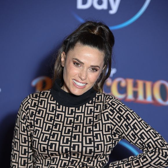 Capucine Anav enceinte assiste à l'avant-première du film 'Pinocchio' au cinéma Le Grand Rex le 07 septembre 2022 à Paris, France. Photo by Nasser Berzane/ABACAPRESS.COM