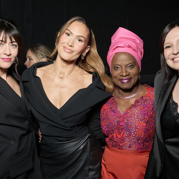 Exclusif - Nolwenn Leroy, Vitaa, Angelique Kidjo, Anne Sila - Backstage - Enregistrement du concert "Nos voix pour toutes", au profit de La fondation des femmes, à l'Adidas Arena à Paris, diffusée le 11 décembre sur TMC
© Cyril Moreau-Coadic Guirec / Bestimage